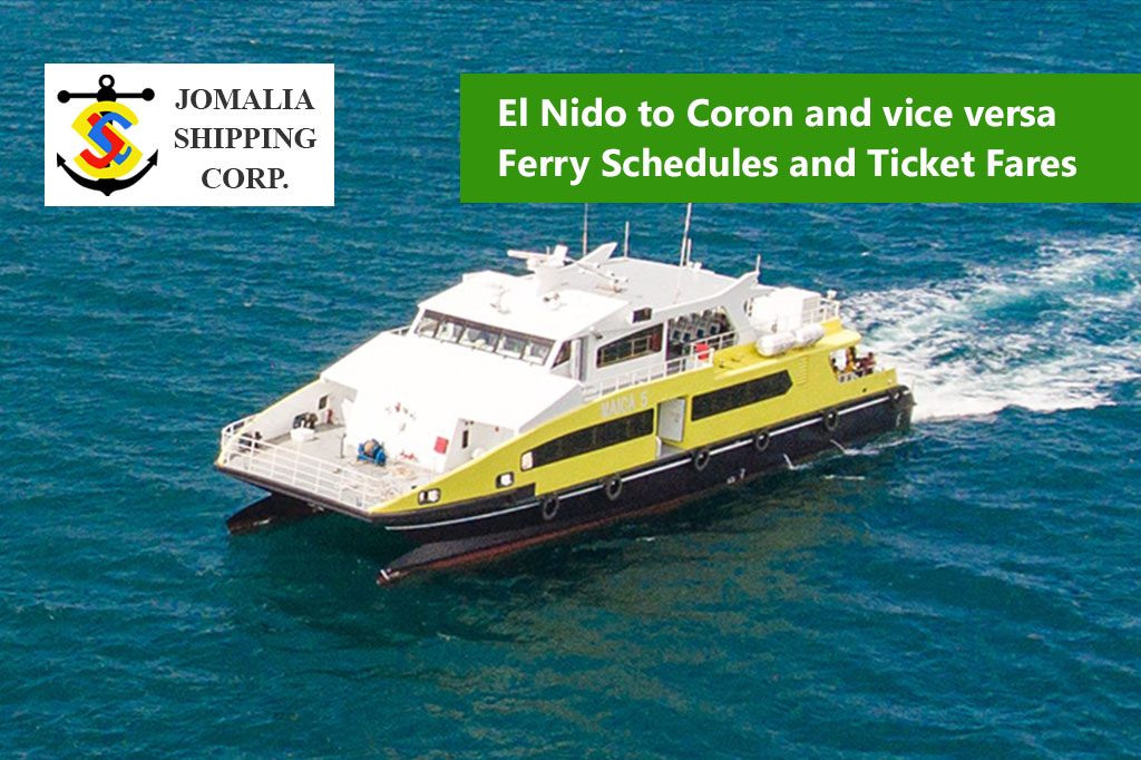 Jomalia Shipping El Nido-Coron