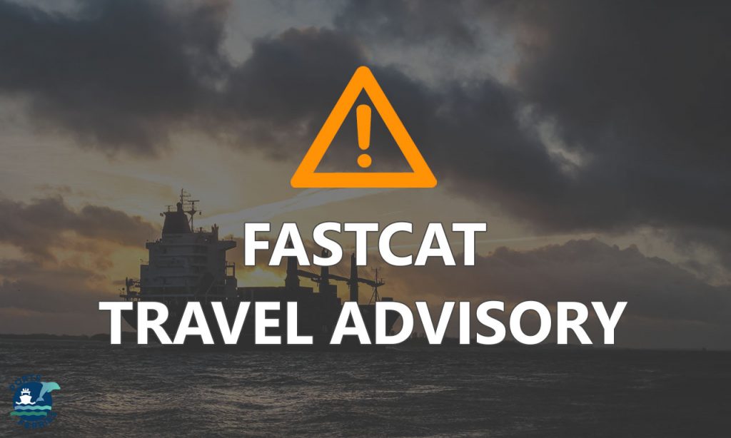 FastCat Travel Advisory Maintenance