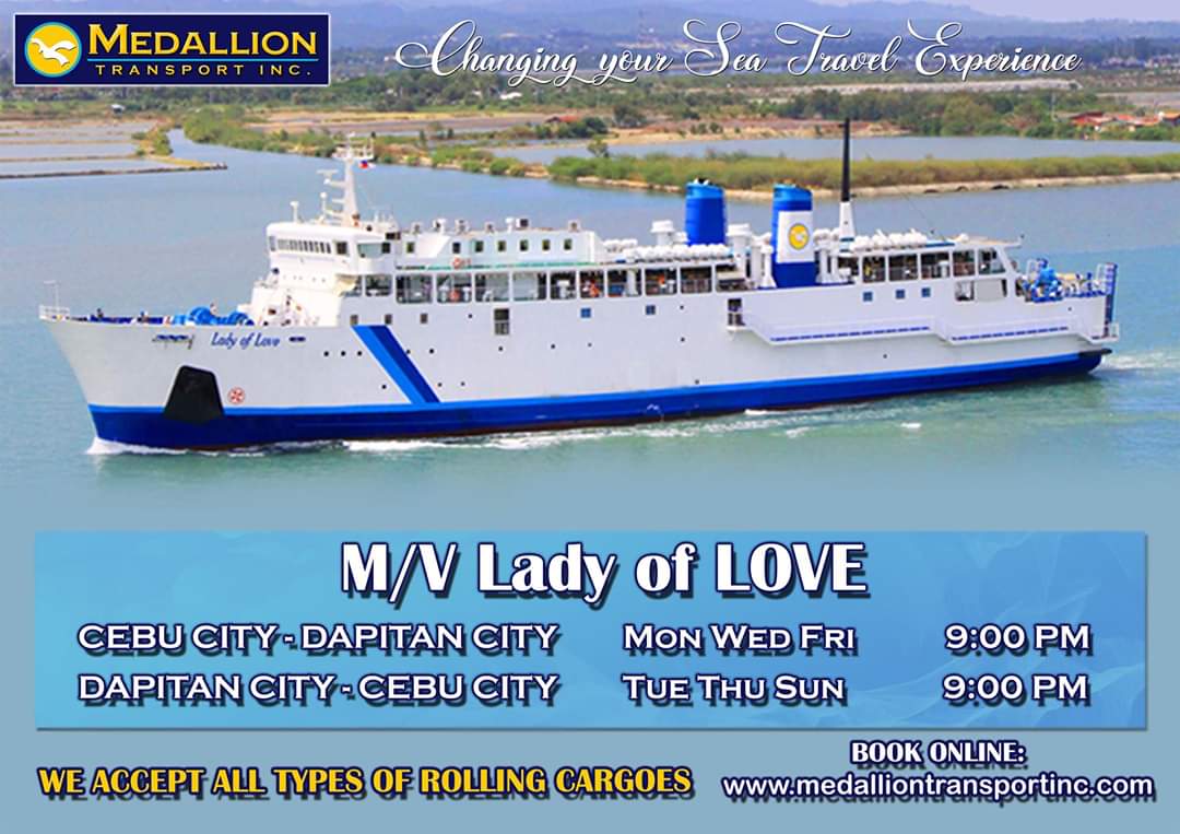 Medallion Transport Cebu-Dapitan Ferry Schedule